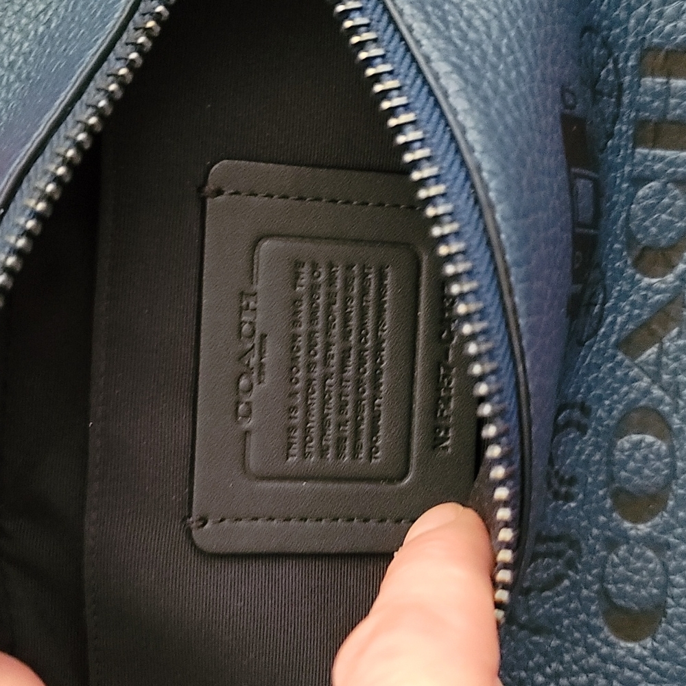 Coach men's belt bag with Horse and Carriage logo - Picture 2 of 3